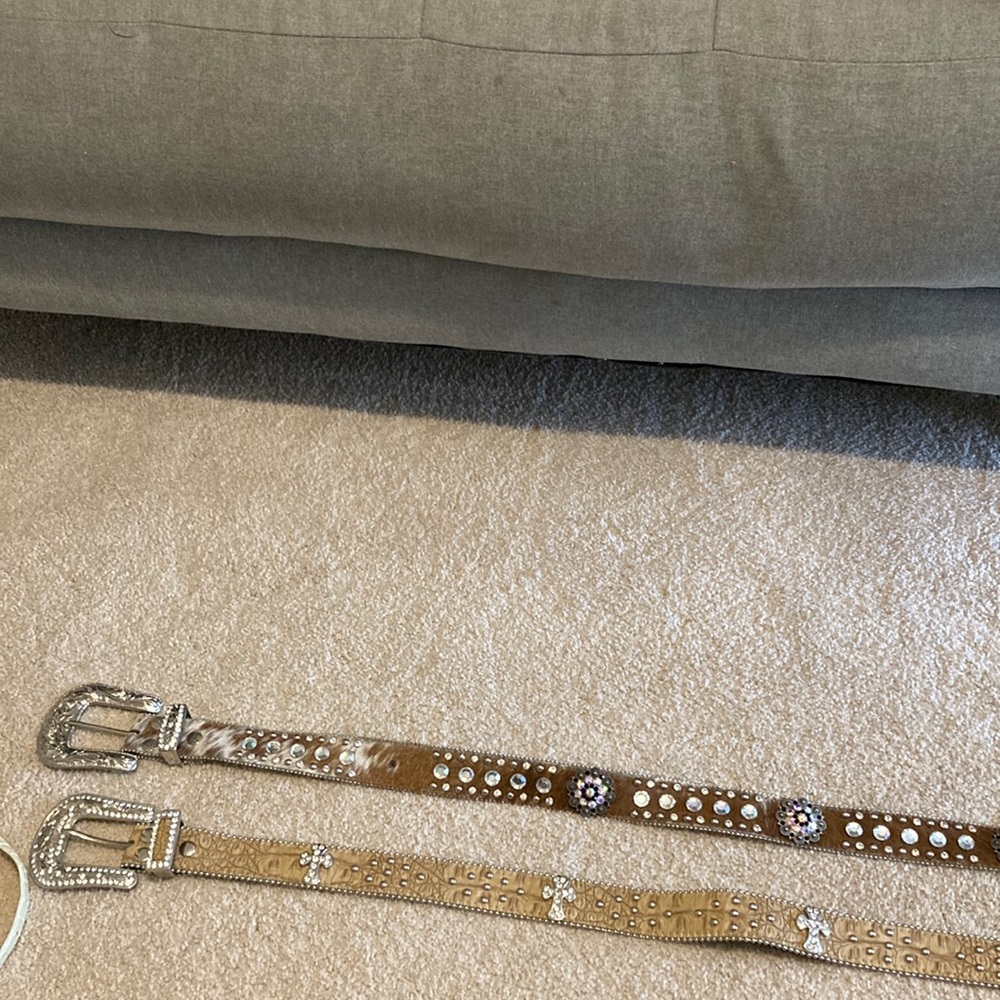 Leather belts
